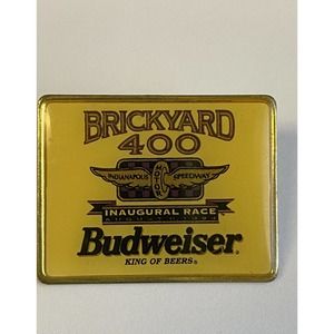 1994 Indianapolis Motor Speedway Brickyard 400 Inaugural Race Pin Budweiser
